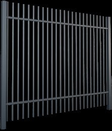 OPO 201 — Industrie-Zaunfeld 20×20 mm Profile durchgehend