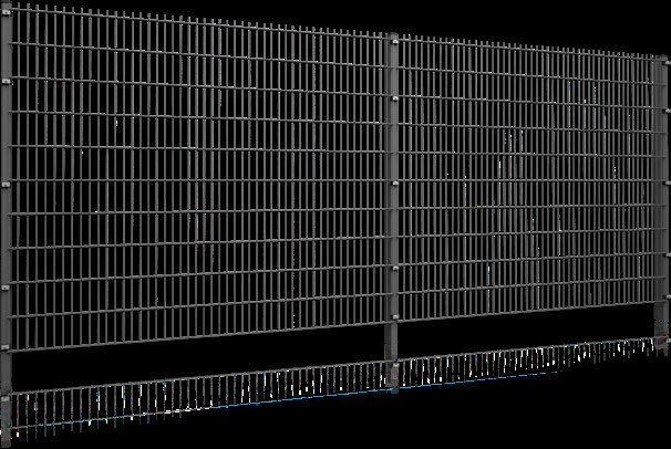 VEGA 2D — Doppelstab-Matte 6/5/6 mm