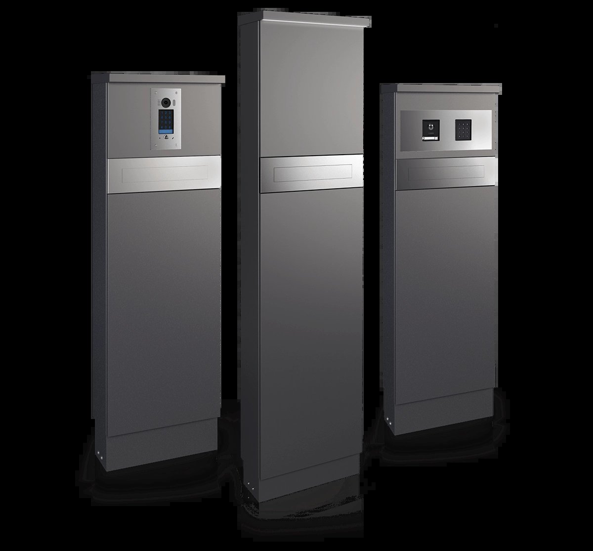 MultiBox 500×300 — Premium mit XL-Paketbox + Videosprechanlage