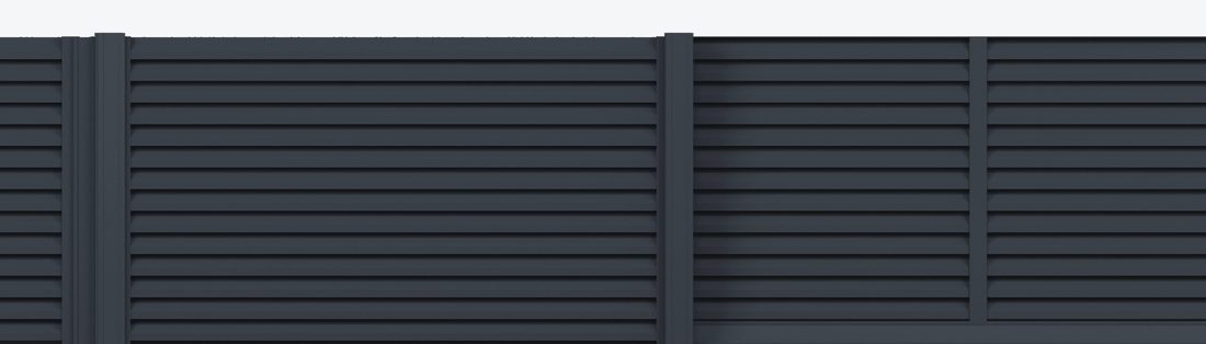 AW.AL.202 — Aluminium-Profile als Jalousie schräg