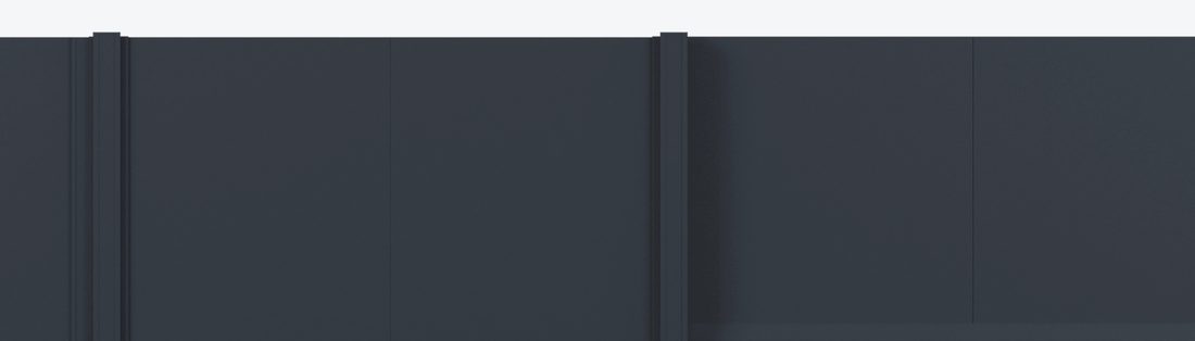 AW.AL.203 — Aluminium-Vollblech ohne Lichtspalt