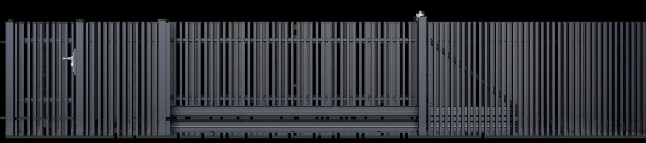 Linie INFINITY — Staketenzaun